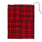 Royal Stewart Tartan Drawstring Pouch (4XL) Front