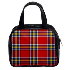 Tartan Pattern 40 Classic Handbag (two Sides) by tartantotartansreddesign2