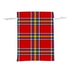 Tartan Pattern 40 Lightweight Drawstring Pouch (s) by tartantotartansreddesign2