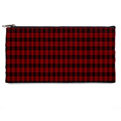 Tartan Red Pencil Case by tartantotartansreddesign2