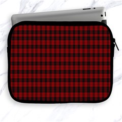 Tartan Red Apple Ipad 2/3/4 Zipper Cases by tartantotartansreddesign2