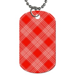 194 B Dog Tag (one Side) by tartantotartansreddesign2