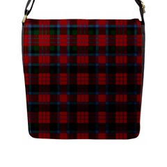 Macduff Tartan Flap Closure Messenger Bag (l) by tartantotartansreddesign2