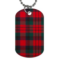 Macduff Modern Tartan Dog Tag (two Sides)