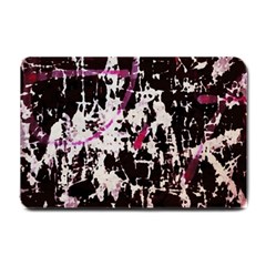 Chaos At The Wall Small Doormat  by DimitriosArt