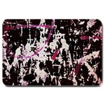 Chaos at the wall Large Doormat  30 x20  Door Mat