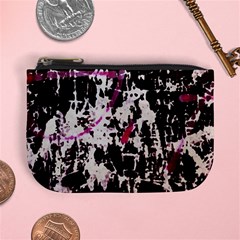 Chaos At The Wall Mini Coin Purse by DimitriosArt