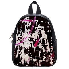 Chaos At The Wall School Bag (small) by DimitriosArt