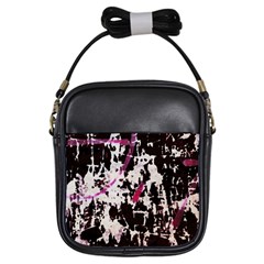 Chaos At The Wall Girls Sling Bag by DimitriosArt