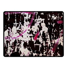 Chaos At The Wall Fleece Blanket (small) by DimitriosArt