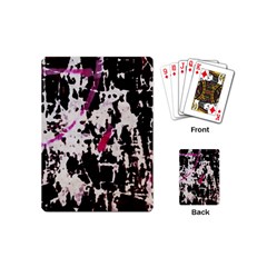 Chaos At The Wall Playing Cards Single Design (mini)