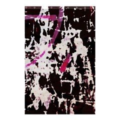 Chaos At The Wall Shower Curtain 48  X 72  (small)  by DimitriosArt