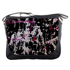 Chaos At The Wall Messenger Bag by DimitriosArt