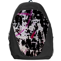 Chaos At The Wall Backpack Bag by DimitriosArt