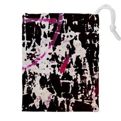 Chaos At The Wall Drawstring Pouch (4xl) by DimitriosArt