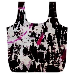 Chaos At The Wall Full Print Recycle Bag (xxxl) by DimitriosArt