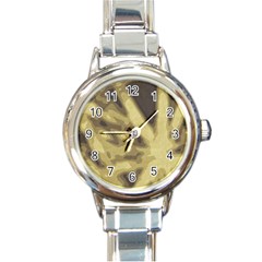 Glowing Stars Round Italian Charm Watch