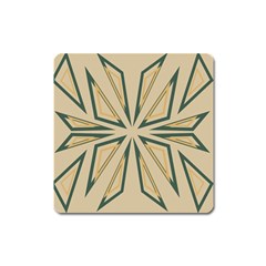 Abstract Pattern Geometric Backgrounds   Square Magnet by Eskimos