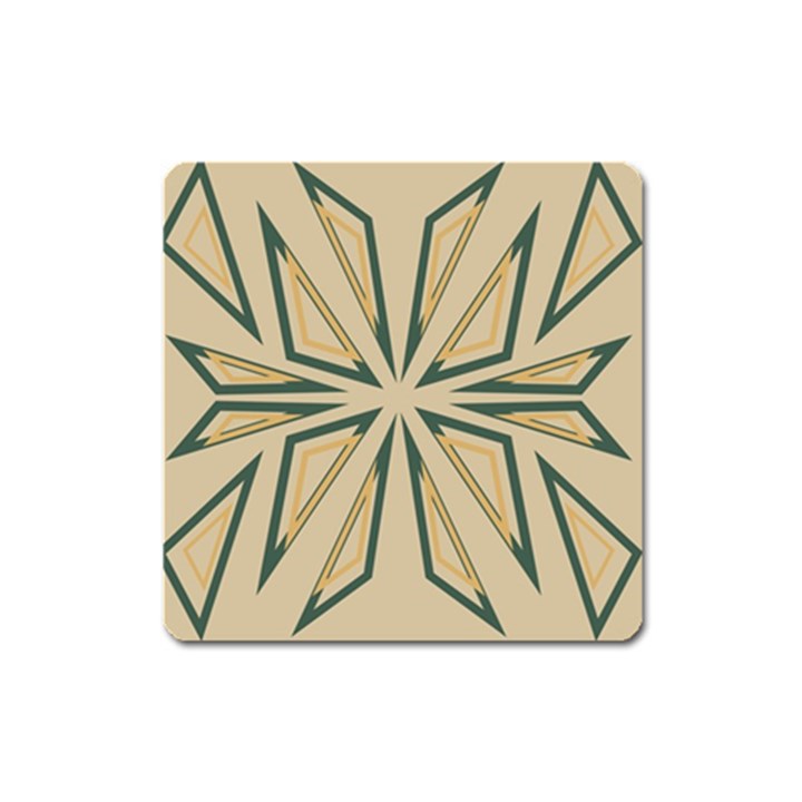 Abstract pattern geometric backgrounds   Square Magnet