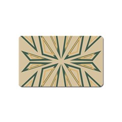 Abstract Pattern Geometric Backgrounds   Magnet (name Card) by Eskimos