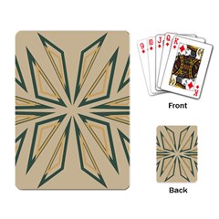 Abstract Pattern Geometric Backgrounds   Playing Cards Single Design (rectangle) by Eskimos