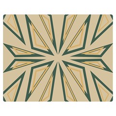 Abstract Pattern Geometric Backgrounds   Double Sided Flano Blanket (medium)  by Eskimos