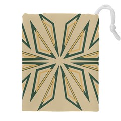 Abstract Pattern Geometric Backgrounds   Drawstring Pouch (5xl) by Eskimos