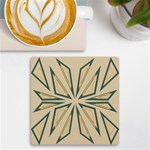 Abstract pattern geometric backgrounds   UV Print Square Tile Coaster  Front