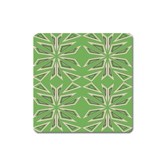 Abstract Pattern Geometric Backgrounds   Square Magnet by Eskimos