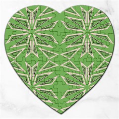 Abstract Pattern Geometric Backgrounds   Jigsaw Puzzle (heart) by Eskimos