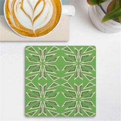 Abstract Pattern Geometric Backgrounds   Uv Print Square Tile Coaster  by Eskimos