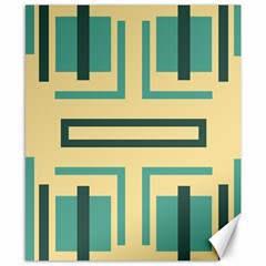 Abstract Pattern Geometric Backgrounds   Canvas 8  X 10  by Eskimos