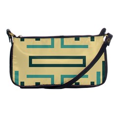 Abstract Pattern Geometric Backgrounds   Shoulder Clutch Bag by Eskimos