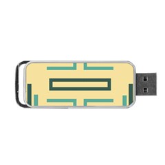 Abstract Pattern Geometric Backgrounds   Portable Usb Flash (two Sides) by Eskimos