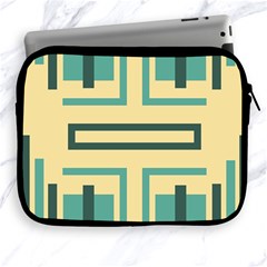 Abstract Pattern Geometric Backgrounds   Apple Ipad 2/3/4 Zipper Cases by Eskimos