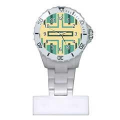 Abstract Pattern Geometric Backgrounds   Plastic Nurses Watch by Eskimos