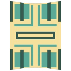 Abstract Pattern Geometric Backgrounds   Back Support Cushion by Eskimos