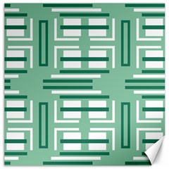 Abstract Pattern Geometric Backgrounds   Canvas 16  X 16  by Eskimos