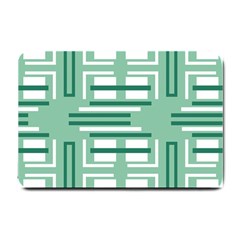 Abstract Pattern Geometric Backgrounds   Small Doormat  by Eskimos