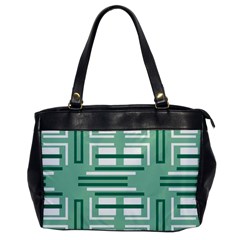 Abstract Pattern Geometric Backgrounds   Oversize Office Handbag by Eskimos