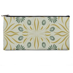 Floral Folk Damask Pattern Fantasy Flowers  Pencil Case by Eskimos