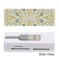 Floral Folk Damask Pattern Fantasy Flowers  Memory Card Reader (stick) by Eskimos