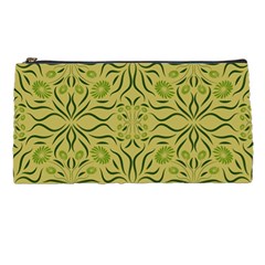 Floral Folk Damask Pattern Fantasy Flowers  Pencil Case by Eskimos