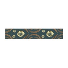 Folk Flowers Print Floral Pattern Ethnic Art Flano Scarf (mini) by Eskimos