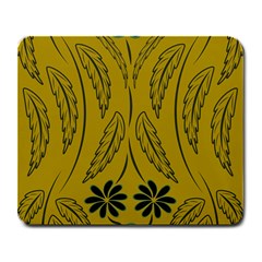 Folk Flowers Print Floral Pattern Ethnic Art Large Mousepads by Eskimos