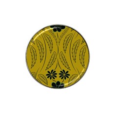 Folk flowers print Floral pattern Ethnic art Hat Clip Ball Marker