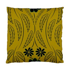 Folk flowers print Floral pattern Ethnic art Standard Cushion Case (One Side)