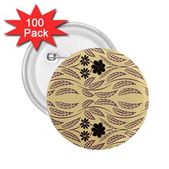 Folk Flowers Print Floral Pattern Ethnic Art 2 25  Buttons (100 Pack)  by Eskimos