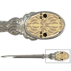 Folk Flowers Print Floral Pattern Ethnic Art Letter Opener by Eskimos