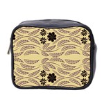 Folk flowers print Floral pattern Ethnic art Mini Toiletries Bag (Two Sides) Front